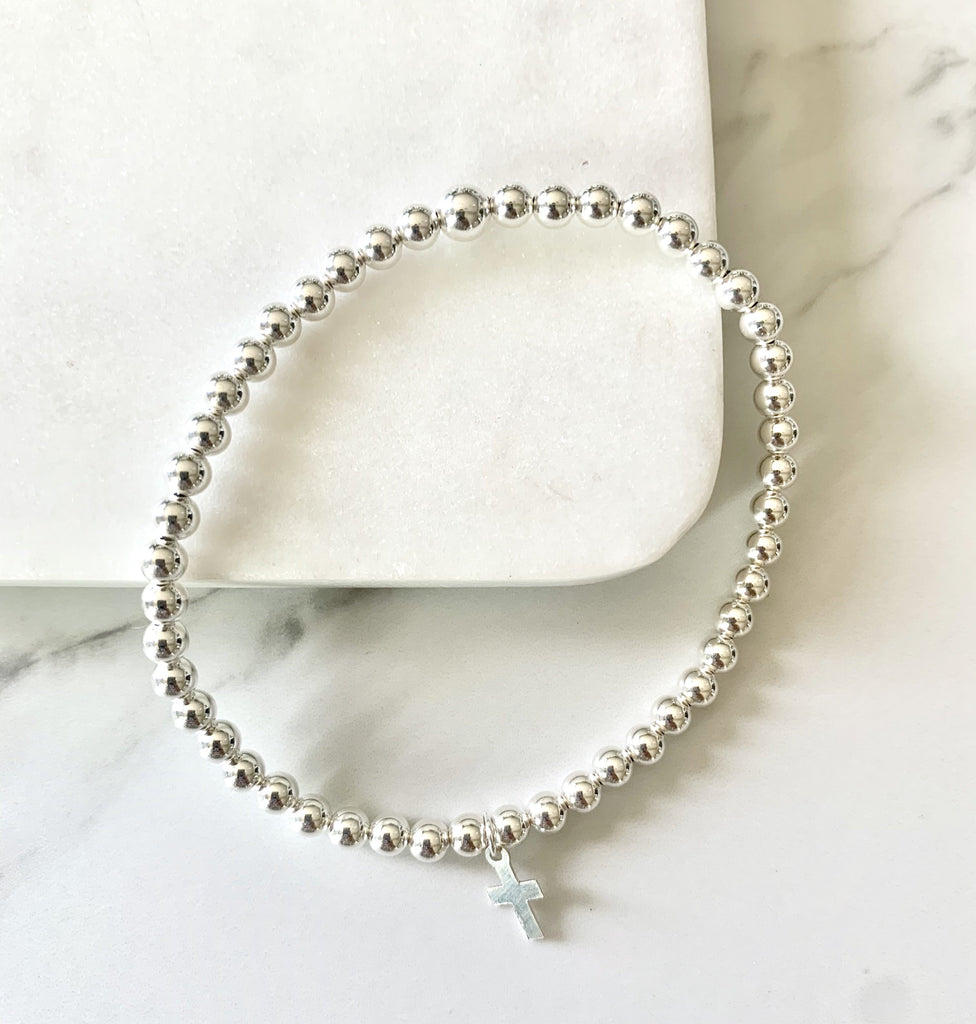 Silver Faith Bracelet
