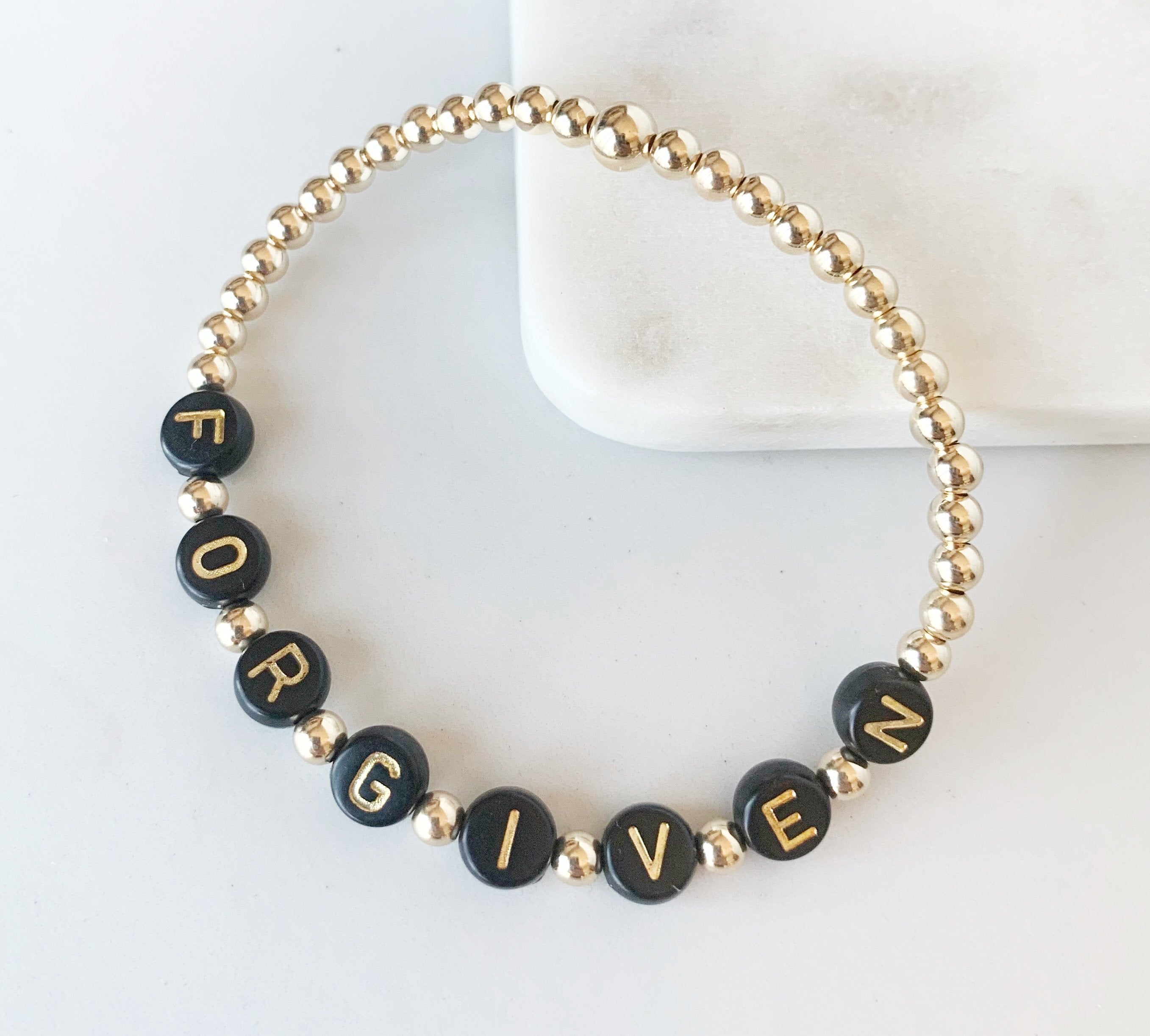 Letter R Bracelet in 14k Gold